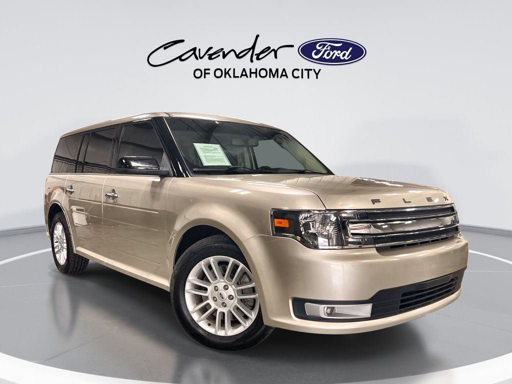 White Gold Metallic 2017 Ford Flex SUV / Crossover All-Wheel Drive 6-Speed Automatic