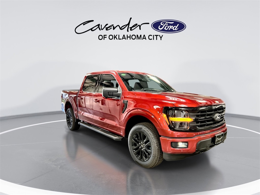 New 2025 Ford F-150 XLT Black Appearance Truck SuperCrew Cab