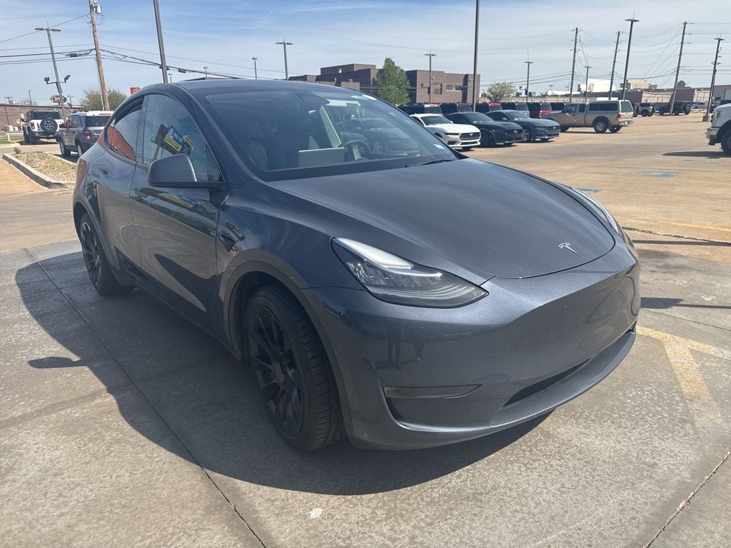 Midnight Silver Metallic 2023 Tesla Model Y Long Range AWD SUV / Crossover All-Wheel Drive 1-Speed Automatic