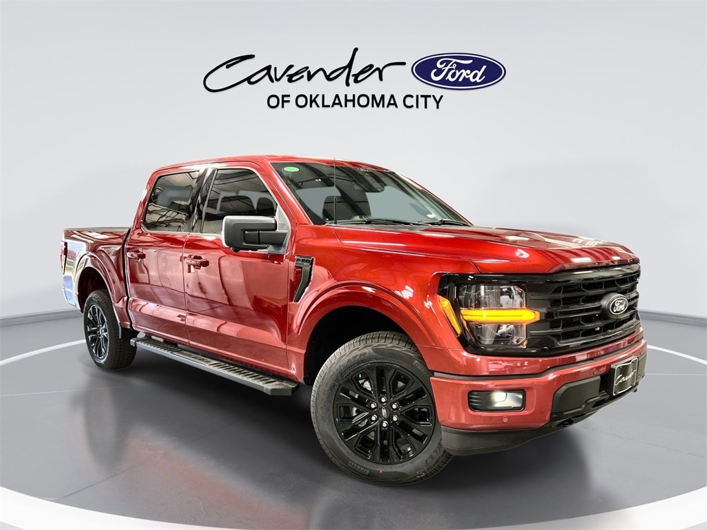 New 2025 Ford F-150 XLT Black Appearance Truck SuperCrew Cab