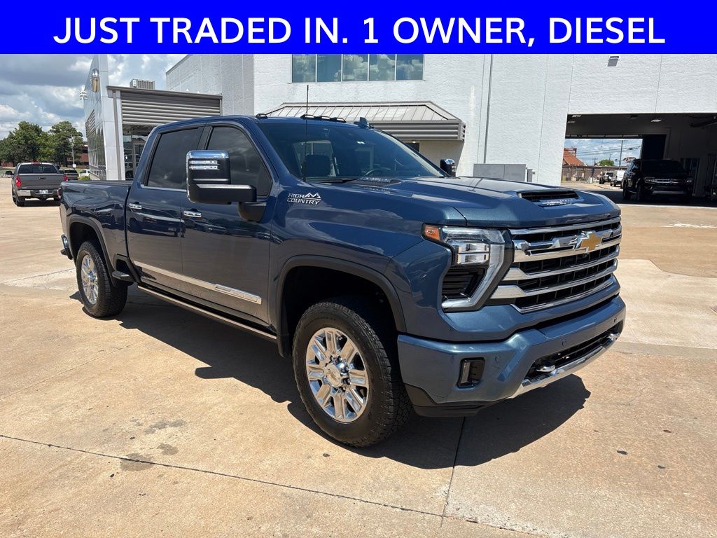 Lakeshore Blue Metallic 2024 Chevrolet Silverado 2500HD Pickup Truck Four-Wheel Drive Automatic