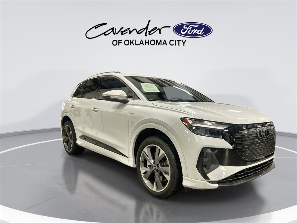Used 2023 Audi Q4 e-tron Premium Plus with VIN WA1L2BFZ7PP068459 for sale in Oklahoma City, OK