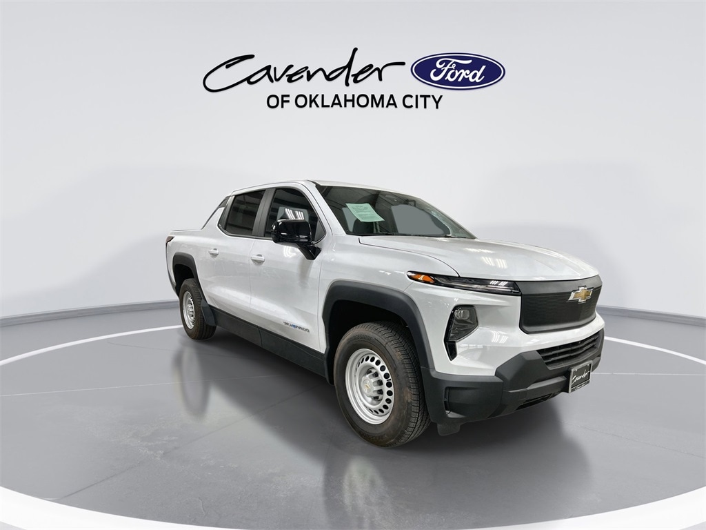 Used 2025 Chevrolet Silverado EV Work Truck with VIN 1GC10TEFXSU411887 for sale in Oklahoma City, OK