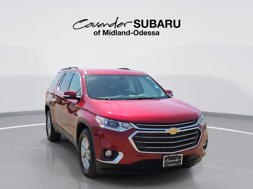 Cajun Red Tintcoat 2021 Chevrolet Traverse LT Cloth FWD SUV / Crossover Front-Wheel Drive 9-Speed Automatic