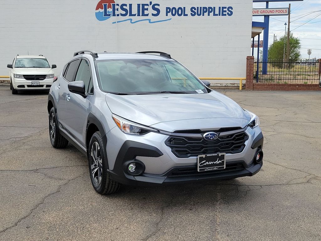 Ice Silver 2026 Subaru Crosstrek Premium AWD SUV / Crossover All-Wheel Drive Continuously Variable Transmission
