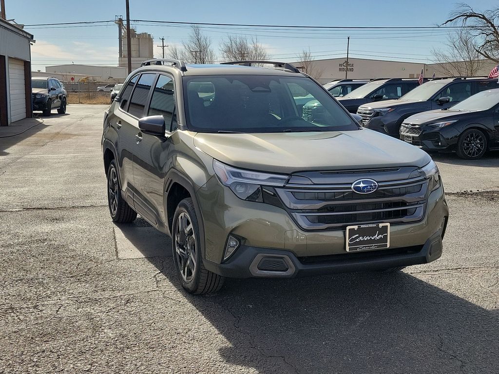 Autumn Green 2026 Subaru Forester Limited Crossover AWD SUV / Crossover All-Wheel Drive Continuously Variable Transmission