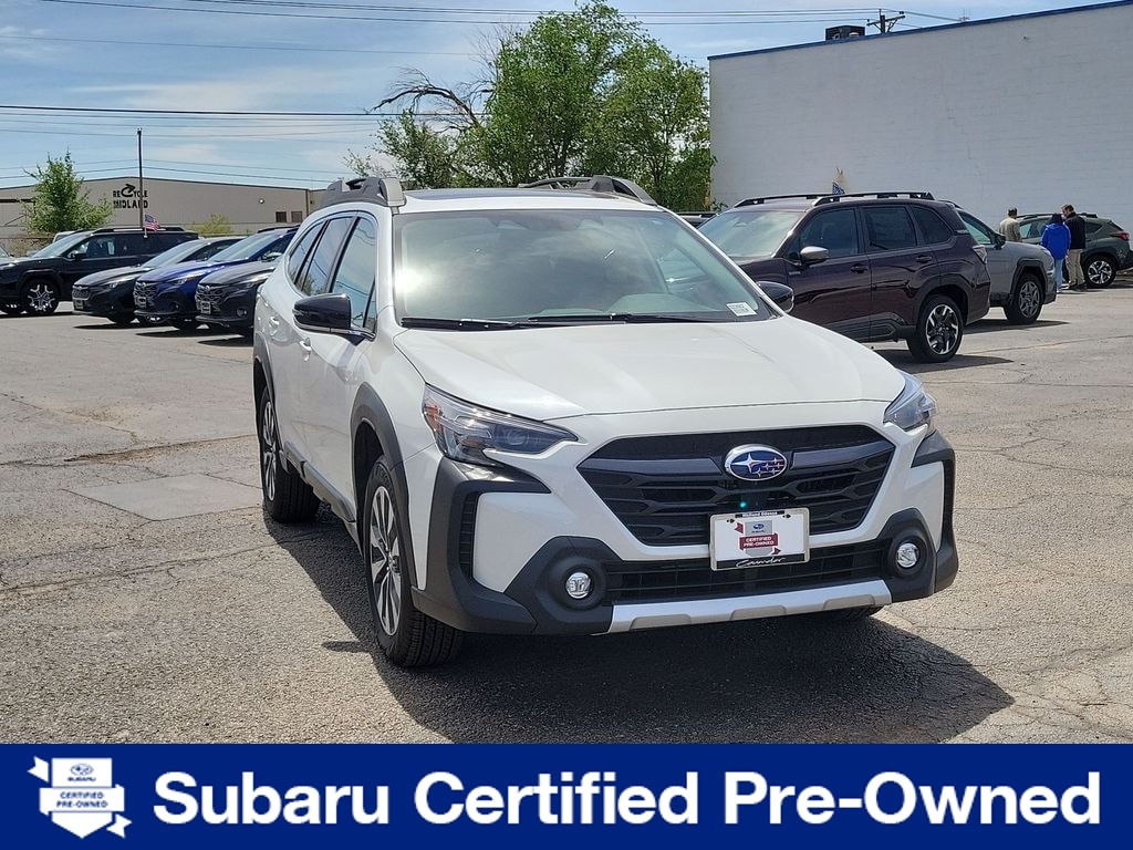 Crystal White Pearl 2025 Subaru Outback Limited AWD SUV / Crossover All-Wheel Drive Continuously Variable Transmission