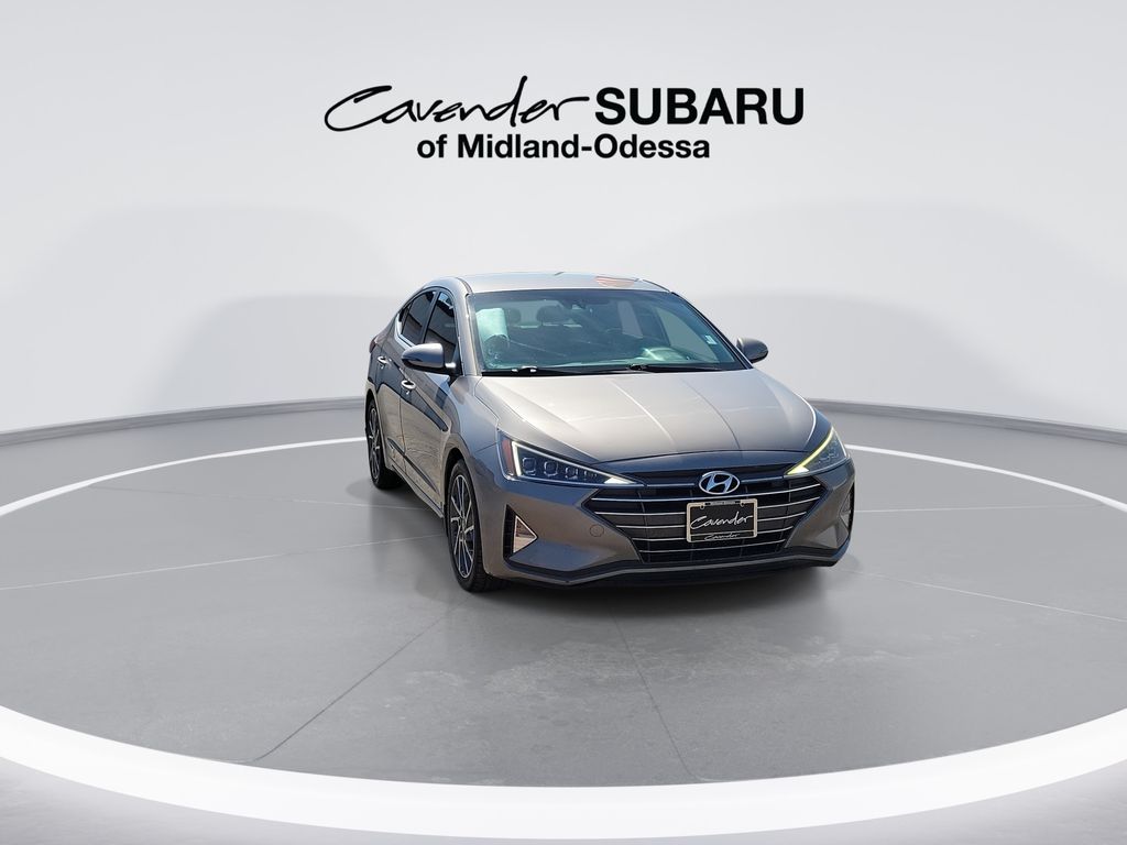 Used 2020 Hyundai Elantra Limited with VIN KMHD84LF5LU943964 for sale in Midland, TX