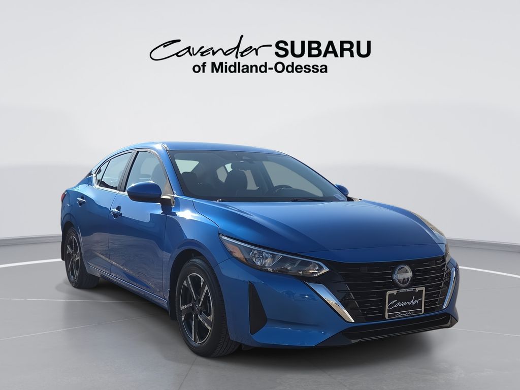 Electric Blue Metallic 2024 Nissan Sentra Sedan Front-Wheel Drive Continuously Variable Transmission