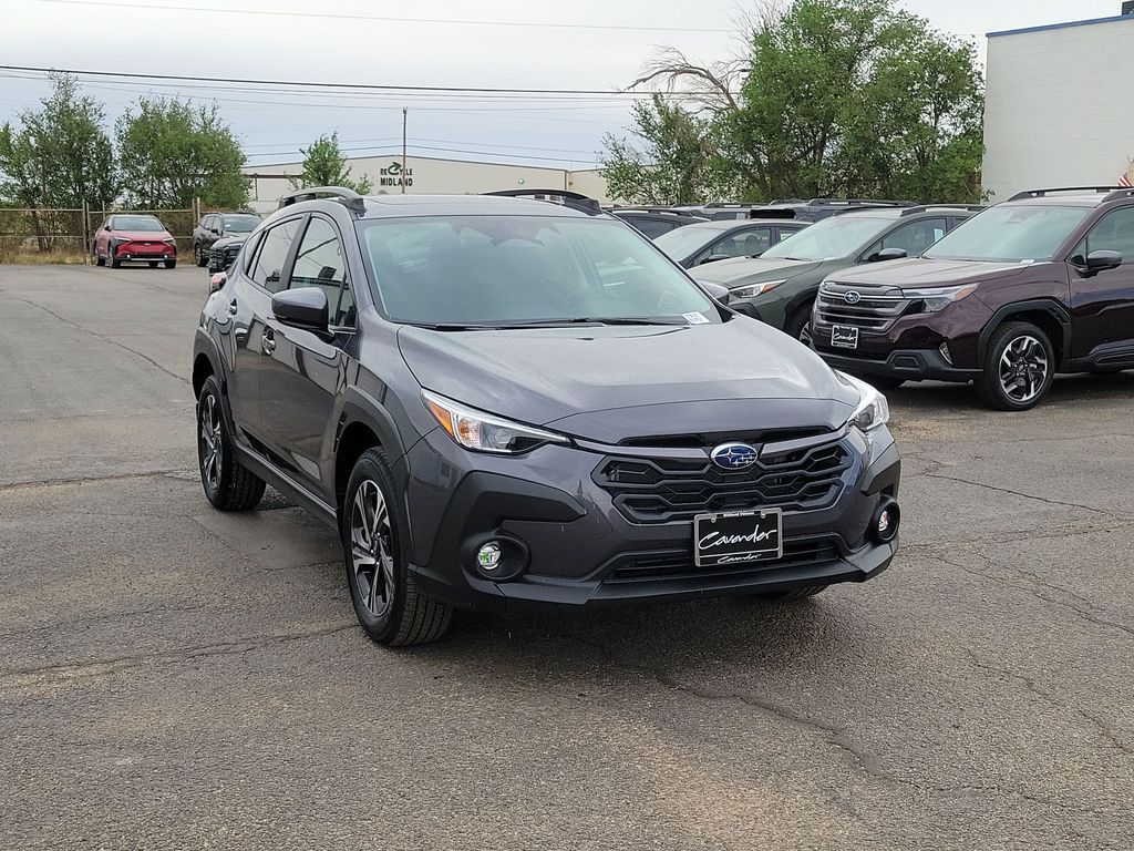 Magnetite Gray 2026 Subaru Crosstrek Premium AWD SUV / Crossover All-Wheel Drive Continuously Variable Transmission