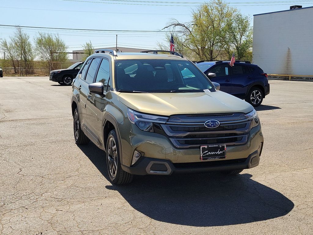 Autumn Green 2026 Subaru Forester Limited Crossover AWD SUV / Crossover All-Wheel Drive Continuously Variable Transmission