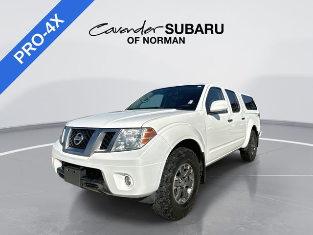 Glacier White 2018 Nissan Frontier Pickup Truck Four-Wheel Drive 5-Speed Automatic Overdrive