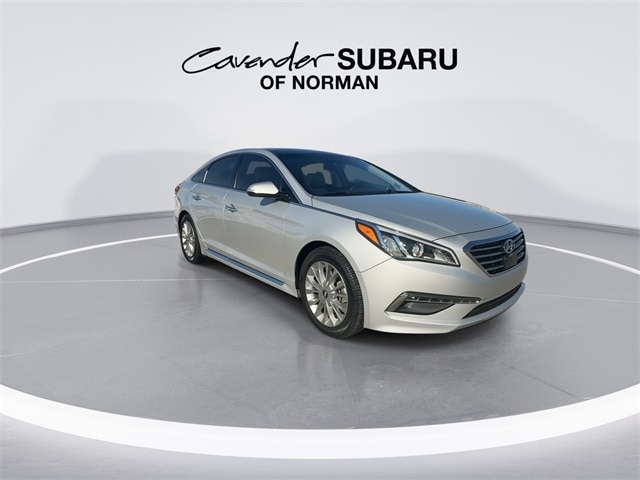 Used 2015 Hyundai Sonata Limited with VIN 5NPE34AF2FH097575 for sale in Norman, OK