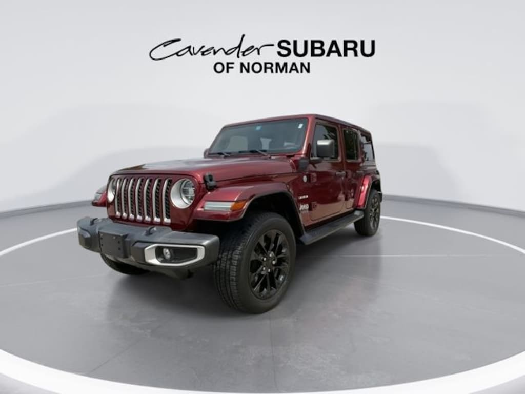 Used 2021 Jeep Wrangler Unlimited Sahara 4xe SUV