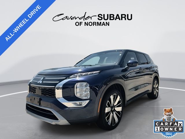 Cosmic Blue Metallic 2025 Mitsubishi Outlander SUV / Crossover Front-Wheel Drive Continuously Variable Transmission