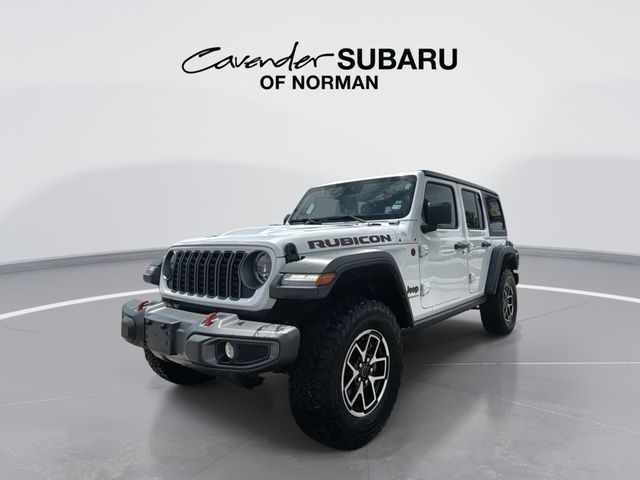 Bright White Clearcoat 2025 Jeep Wrangler SUV / Crossover Four-Wheel Drive 8-Speed Automatic