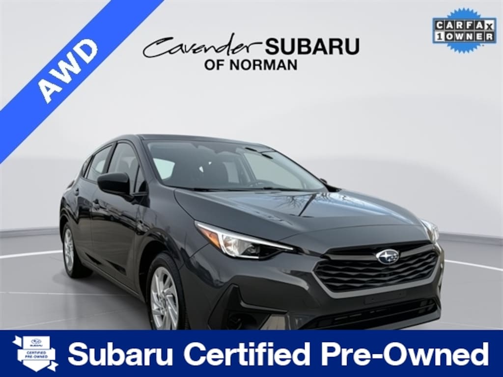 Certified 2025 Subaru Impreza Base Hatchback