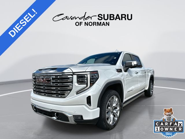 White Frost Tricoat 2024 GMC Sierra 1500 Pickup Truck Four-Wheel Drive Automatic