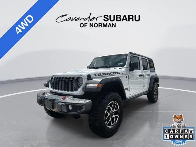 Bright White Clearcoat 2025 Jeep Wrangler SUV / Crossover Four-Wheel Drive 8-Speed Automatic