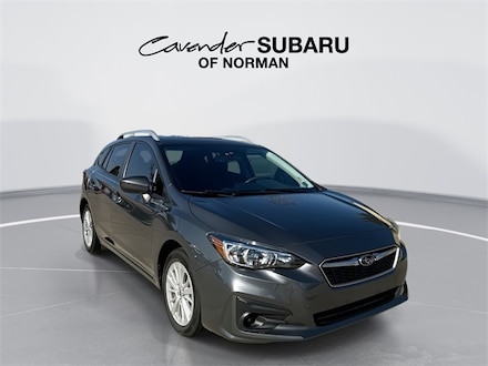 Featured Used 2018 Subaru Impreza 2.0i Premium Hatchback 4S3GTAB61J3710862 J3710862 for Sale in OKC