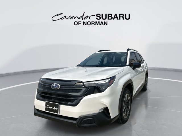 Crystal White Pearl 2026 Subaru Forester SUV / Crossover All-Wheel Drive Continuously Variable Transmission