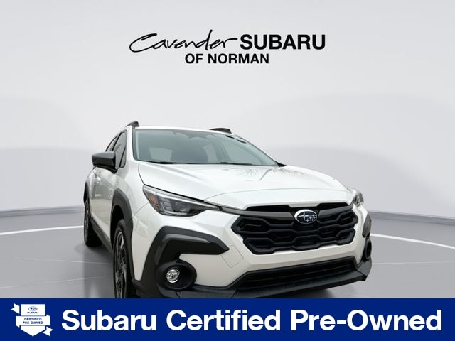 Crystal White Pearl 2025 Subaru Crosstrek Limited AWD SUV / Crossover All-Wheel Drive Continuously Variable Transmission