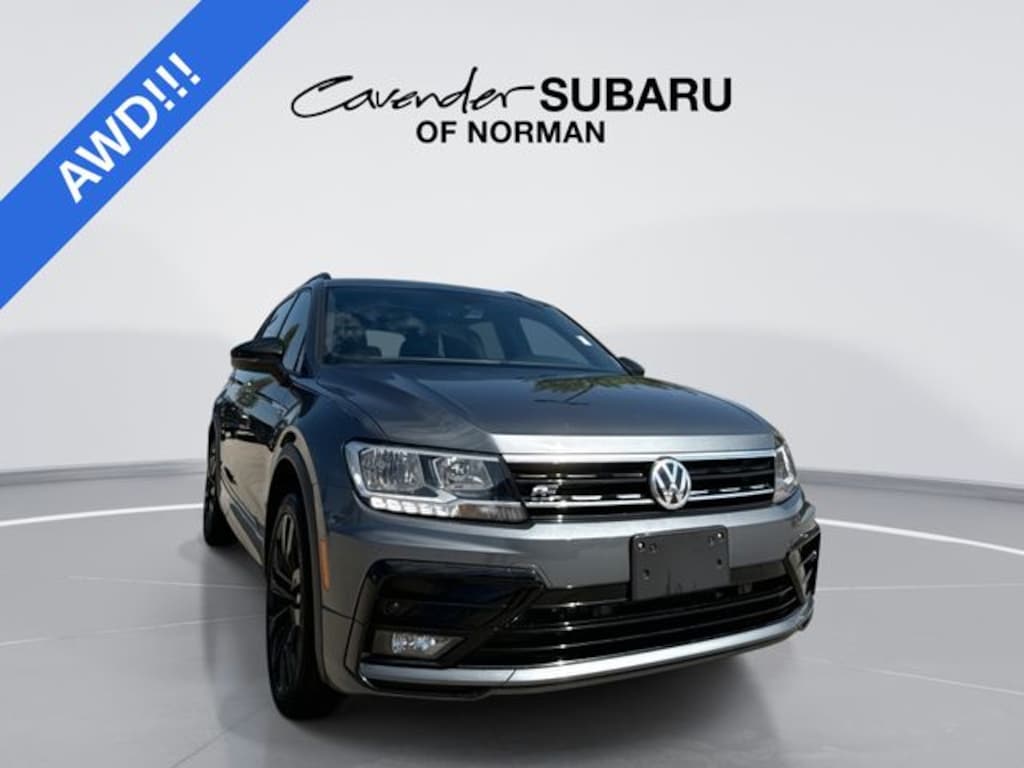 Used 2021 Volkswagen Tiguan 2.0T SE R-Line Black SUV