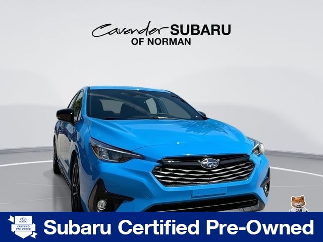 Oasis Blue Pearl 2024 Subaru Impreza RS AWD Wagon All-Wheel Drive Continuously Variable Transmission
