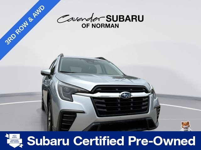 Ice Silver Metallic 2023 Subaru Ascent SUV / Crossover All-Wheel Drive Continuously Variable Transmission