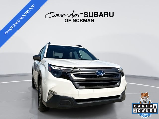 Crystal White Pearl 2026 Subaru Forester SUV / Crossover All-Wheel Drive Continuously Variable Transmission