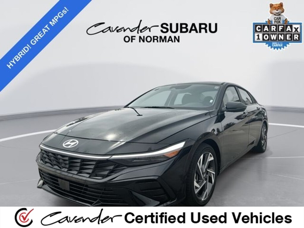 Used 2025 Hyundai Elantra Hybrid Limited Sedan