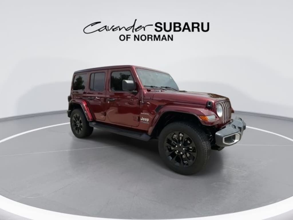 Used 2021 Jeep Wrangler Unlimited Sahara 4xe SUV