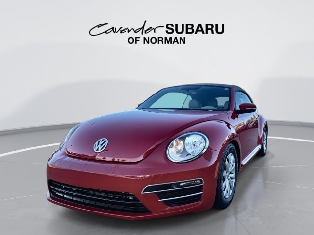 Tornado Red Beige Roof 2019 Volkswagen Beetle Convertible Front-Wheel Drive 6-Speed Automatic