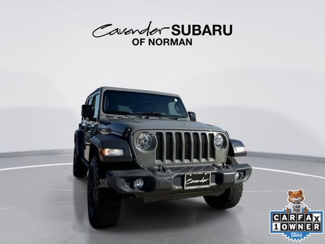 Sting-Gray Clearcoat 2018 Jeep Wrangler SUV / Crossover Four-Wheel Drive 8-Speed Automatic