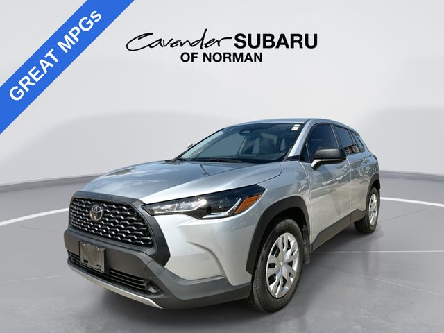 Sonic Silver 2023 Toyota Corolla Cross SUV / Crossover Front-Wheel Drive Continuously Variable Transmission