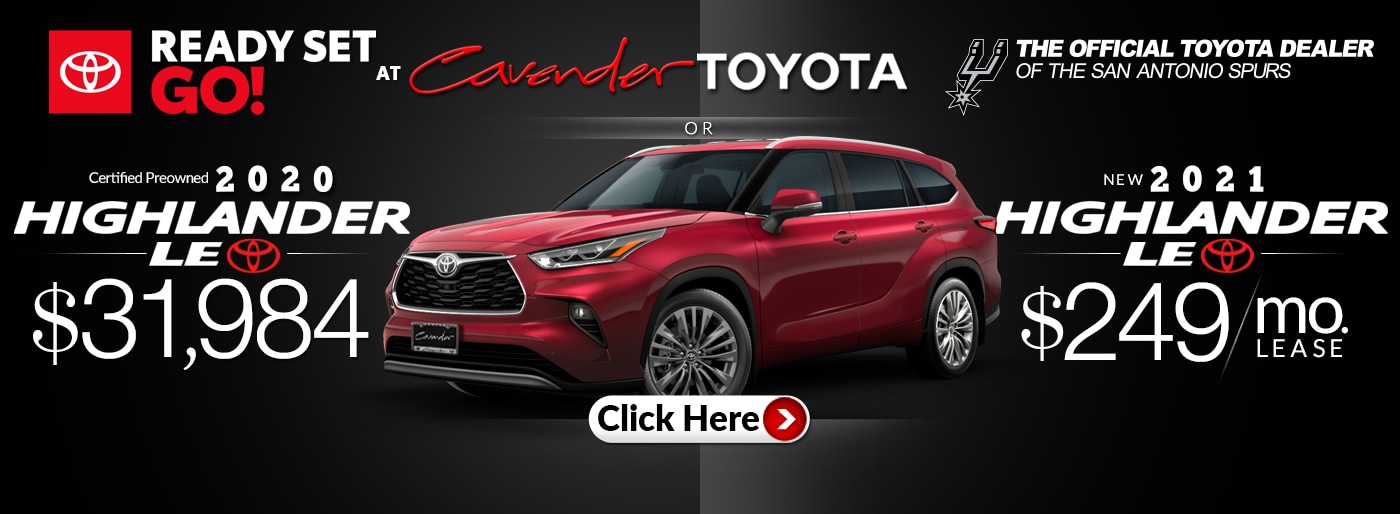 Cavender Toyota: Toyota Dealership San Antonio TX | Serving New Braunfels
