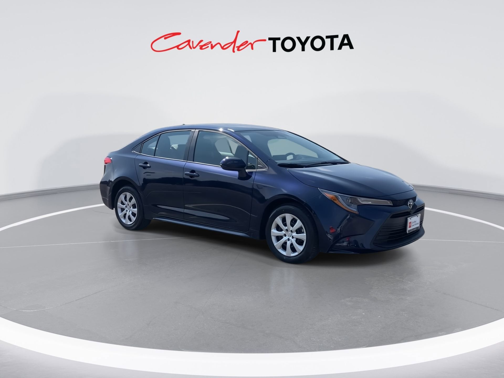 Certified 2025 Toyota Corolla LE with VIN 5YFB4MDE7SP303070 for sale in San Antonio, TX