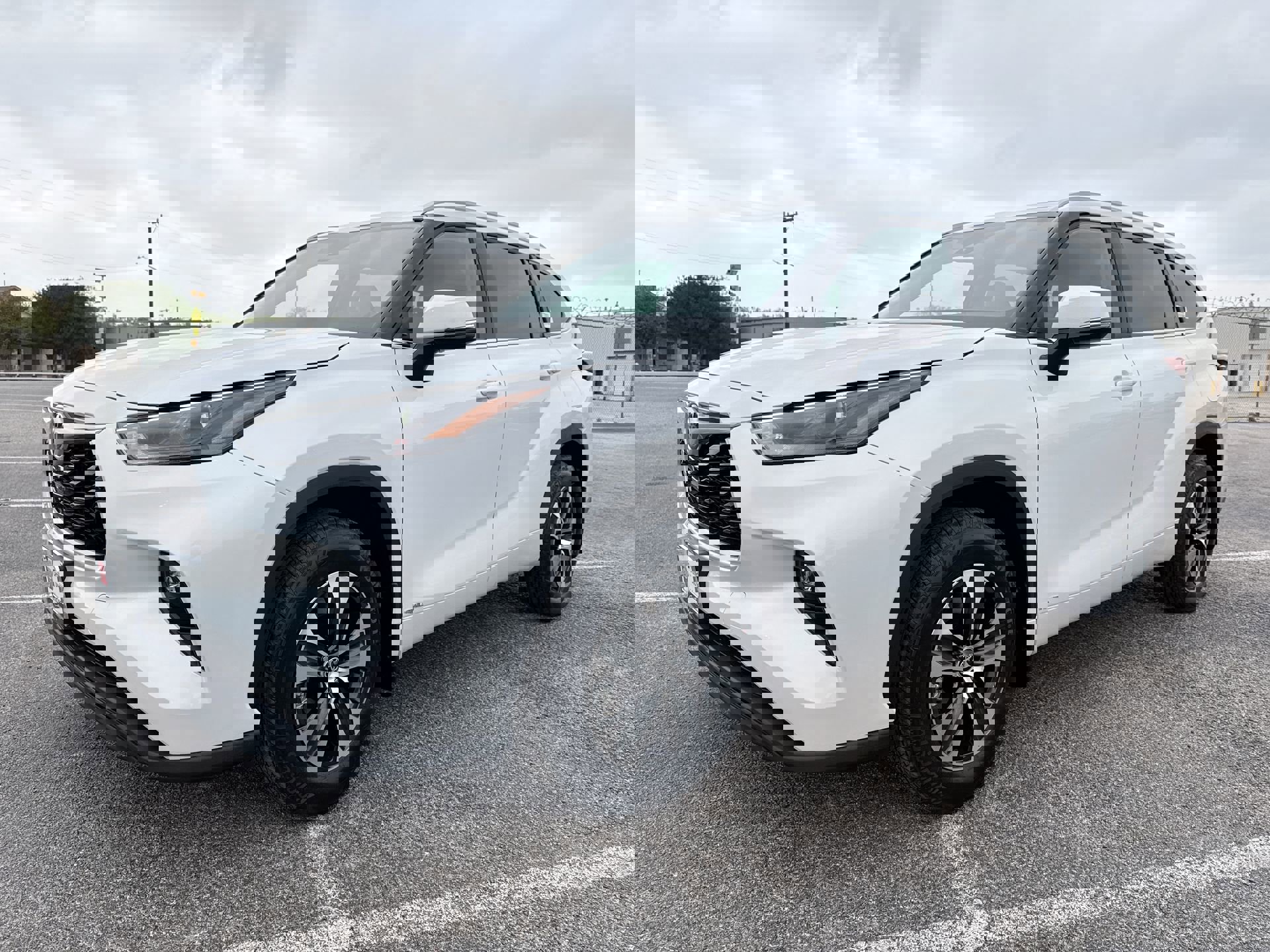 White (Wind Chill Pearl) 2026 Toyota Highlander Hybrid XLE AWD SUV / Crossover All-Wheel Drive Continuously Variable Transmission