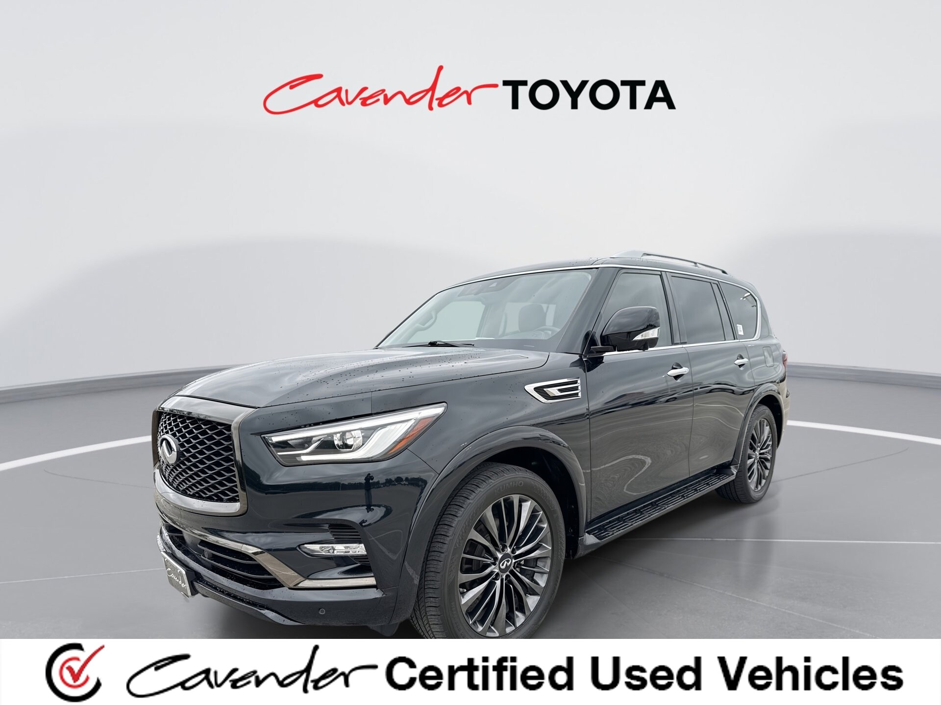Mineral Black 2021 INFINITI QX80 Premium Select RWD SUV / Crossover Rear-Wheel Drive 7-Speed Automatic