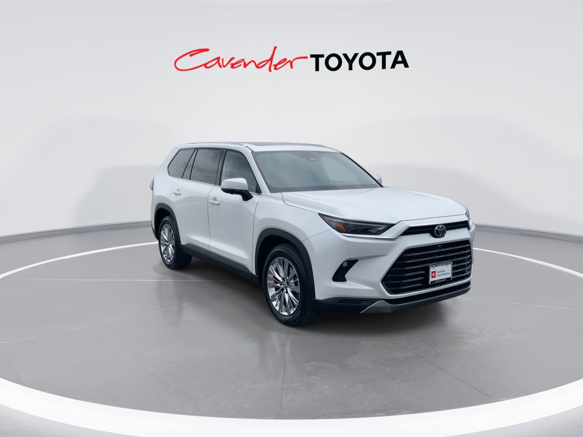 Certified 2025 Toyota Grand Highlander Platinum with VIN 5TDAAAB55SS092609 for sale in San Antonio, TX