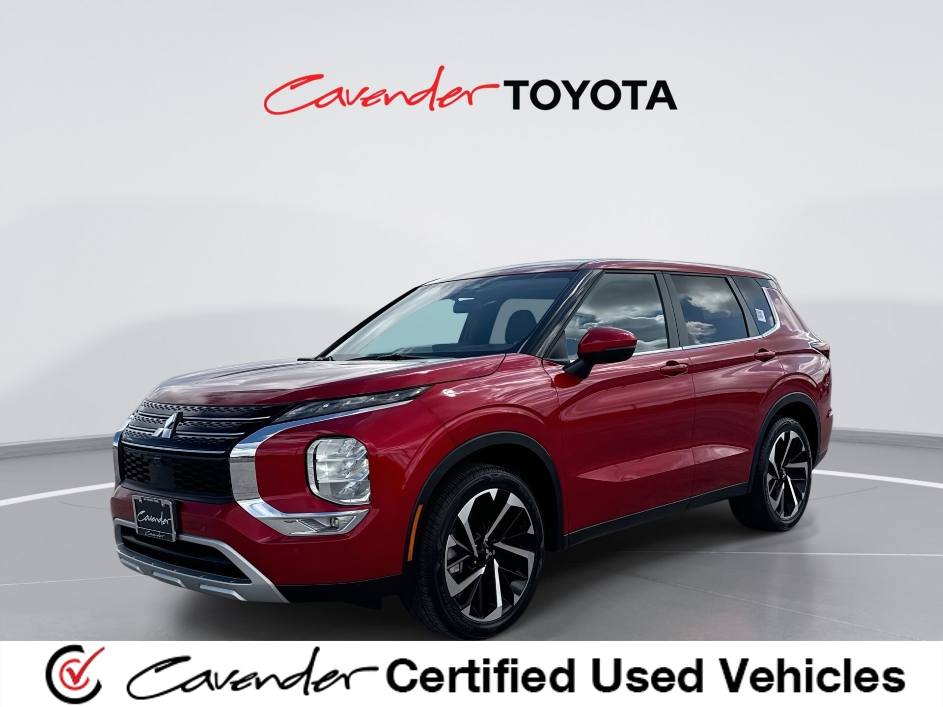 Red Diamond 2024 Mitsubishi Outlander SE FWD SUV / Crossover Front-Wheel Drive Continuously Variable Transmission