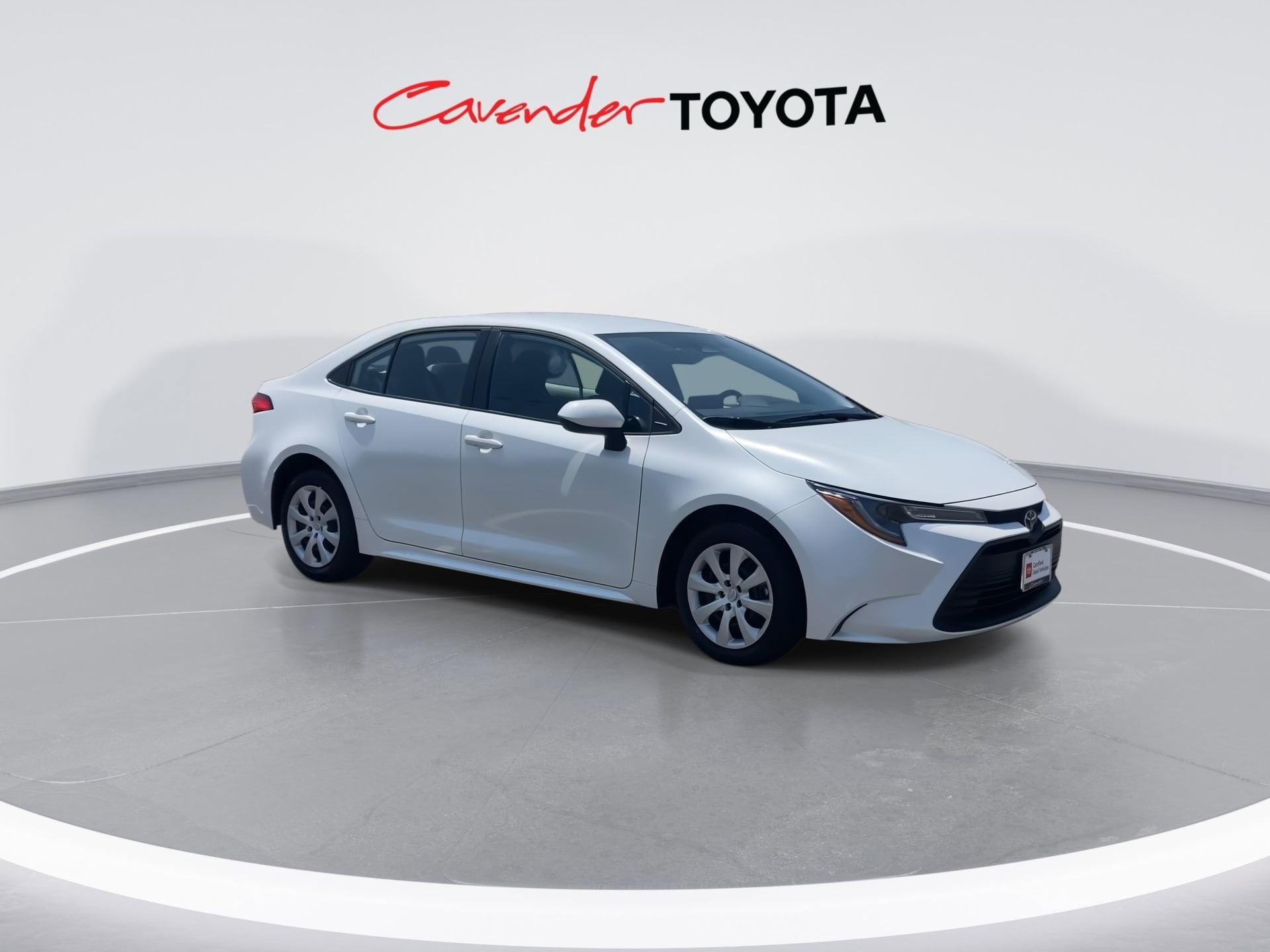 Certified 2025 Toyota Corolla LE with VIN 5YFB4MDE7SP301772 for sale in San Antonio, TX
