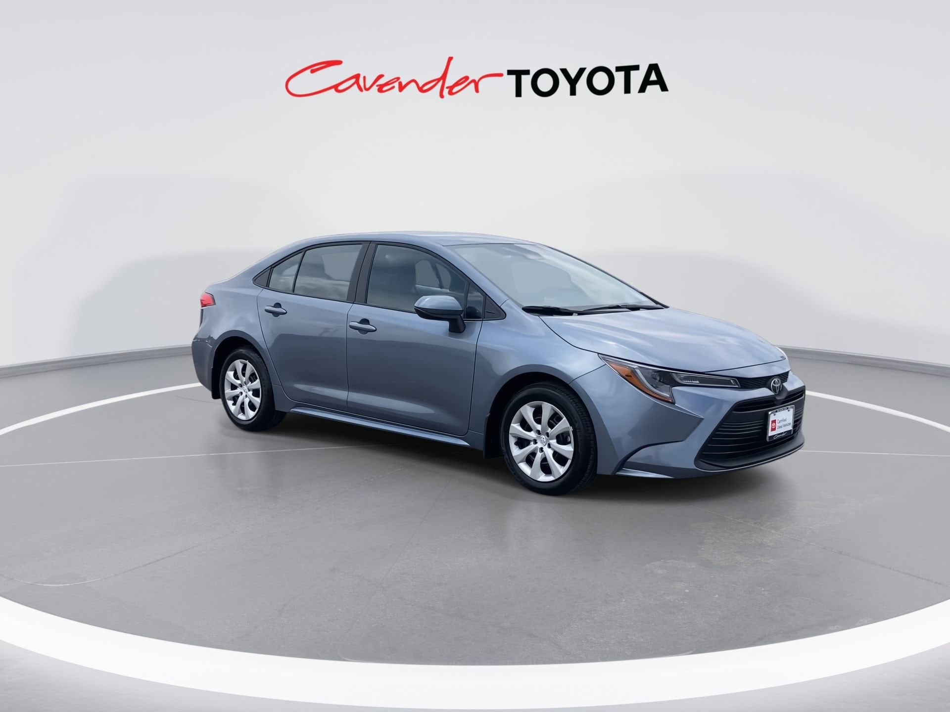 Certified 2025 Toyota Corolla LE with VIN 5YFB4MDE3SP307715 for sale in San Antonio, TX