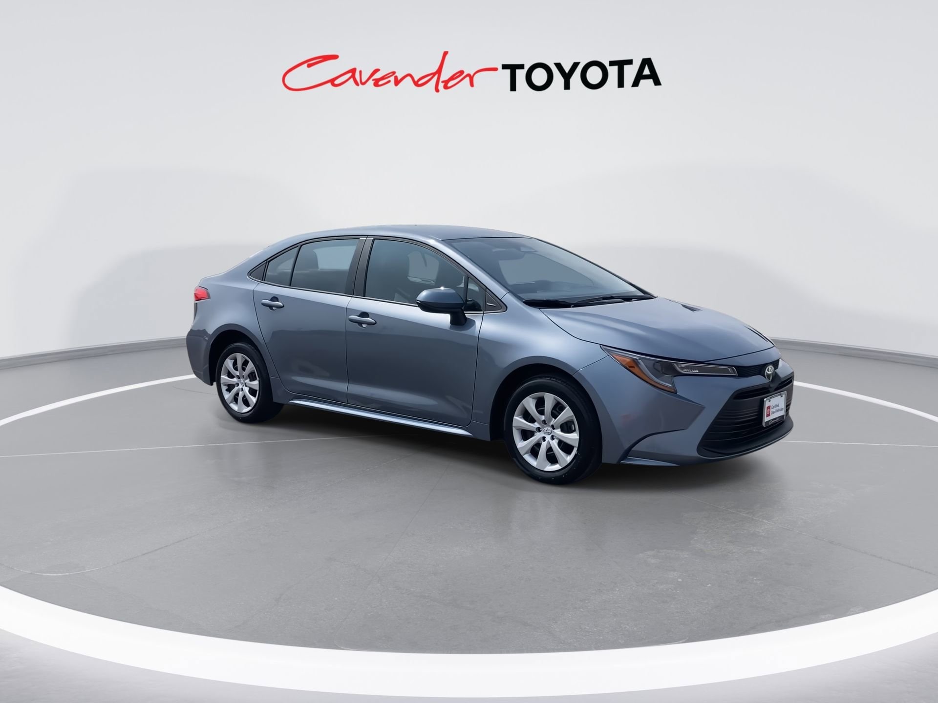 Certified 2025 Toyota Corolla LE with VIN 5YFB4MDE1SP300472 for sale in San Antonio, TX