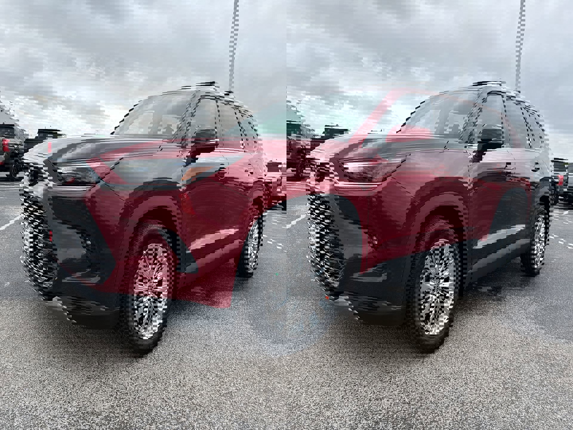 Red (Ruby Flare Pearl) 2026 Toyota Grand Highlander Platinum AWD SUV / Crossover All-Wheel Drive 8-Speed Automatic