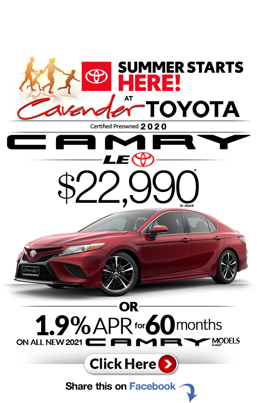 Specials Cavender Toyota