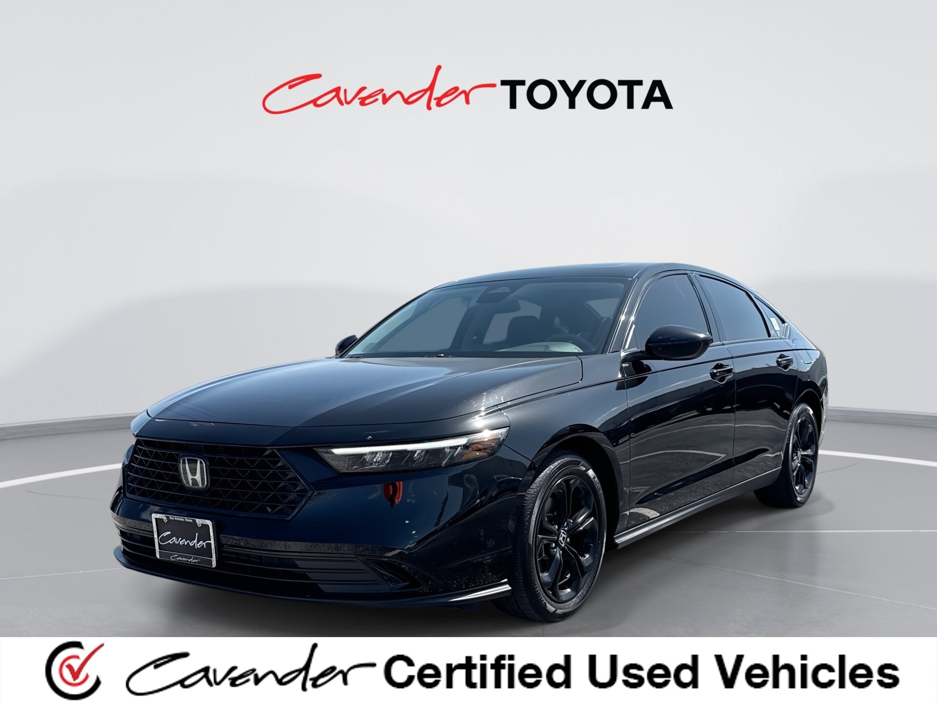 Crystal Black Pearl 2025 Honda Accord Sedan Front-Wheel Drive Continuously Variable Transmission