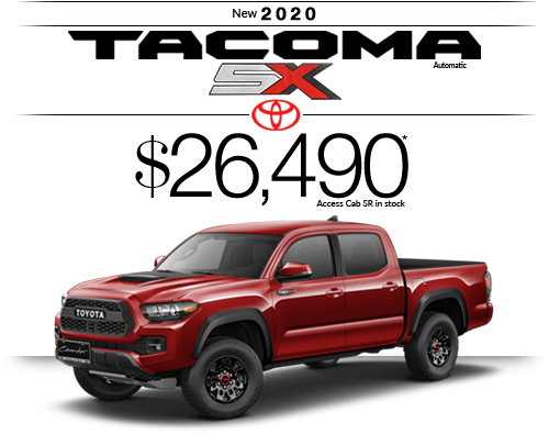 The New Toyota Tacoma At Cavender Toyota Serving Seguin New Braunfels Boerne
