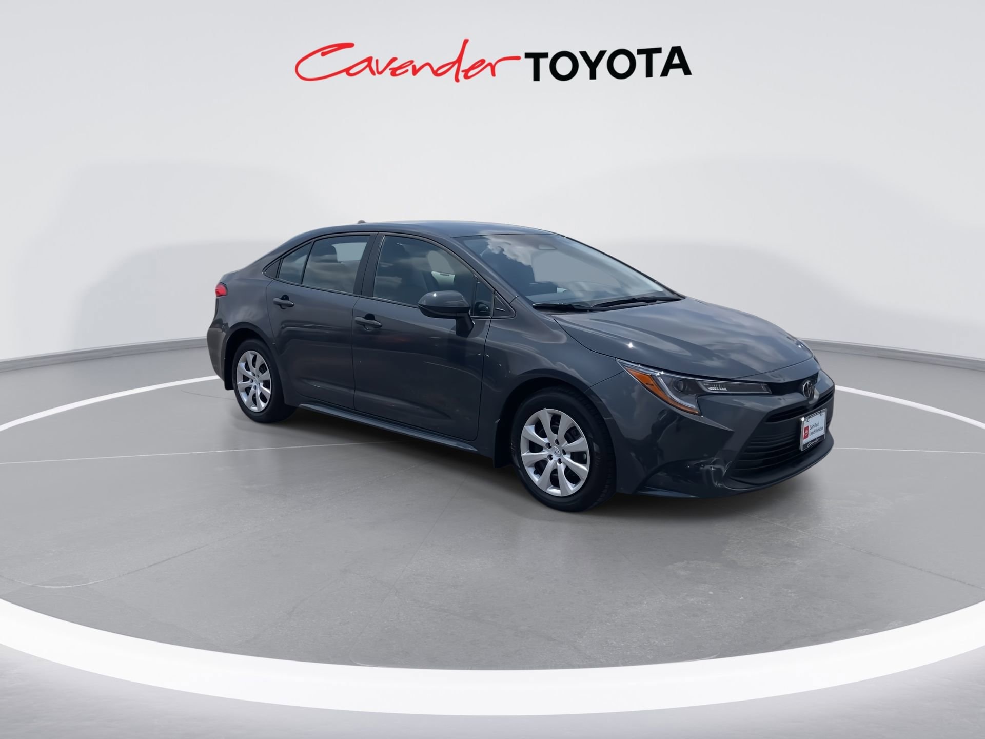 Certified 2025 Toyota Corolla LE with VIN 5YFB4MDE2SP301453 for sale in San Antonio, TX