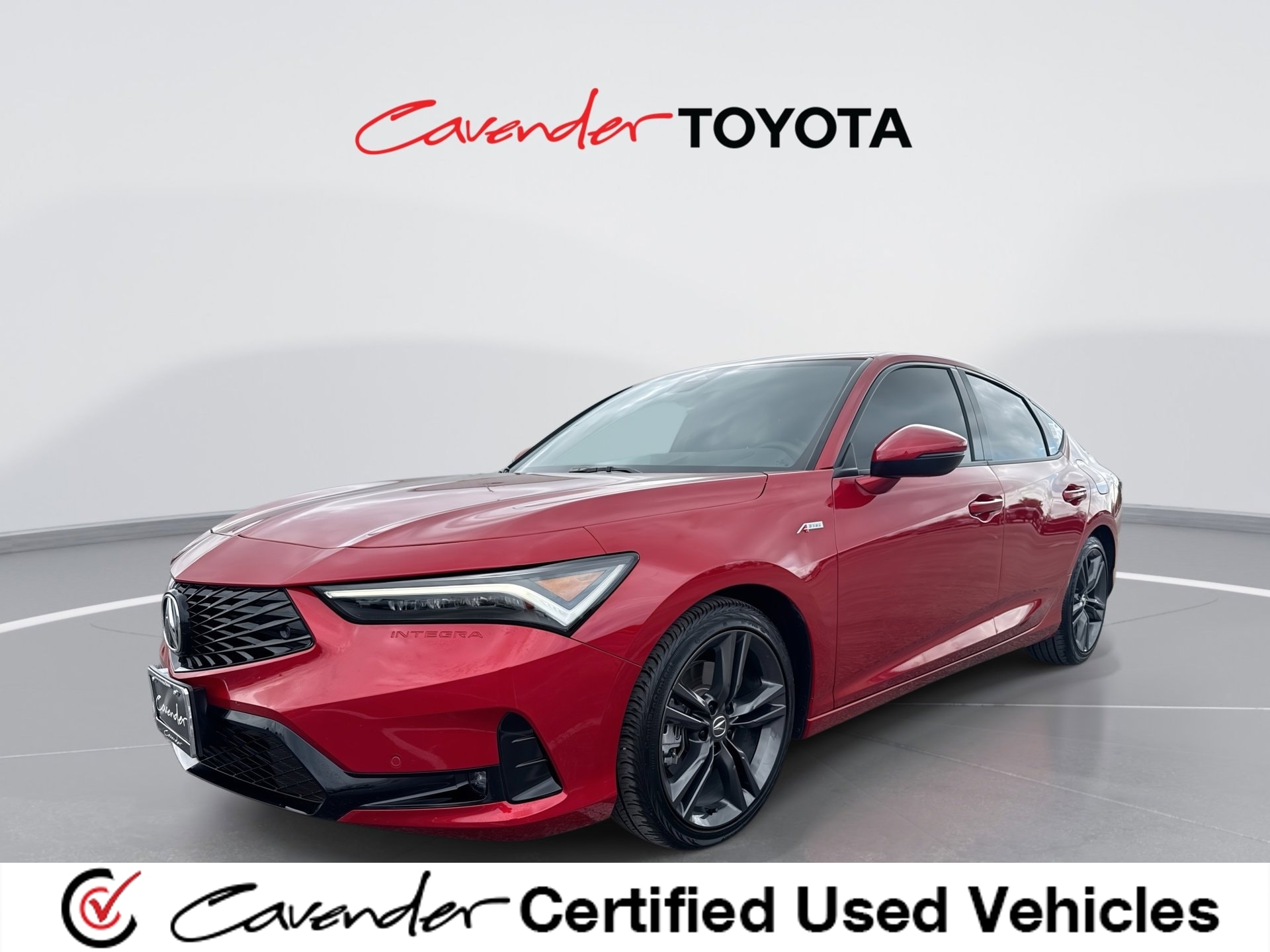 Performance Red Pearl 2025 Acura Integra FWD with Technology and A-SPEC Package Sedan Front-Wheel Drive 6-Speed Manual